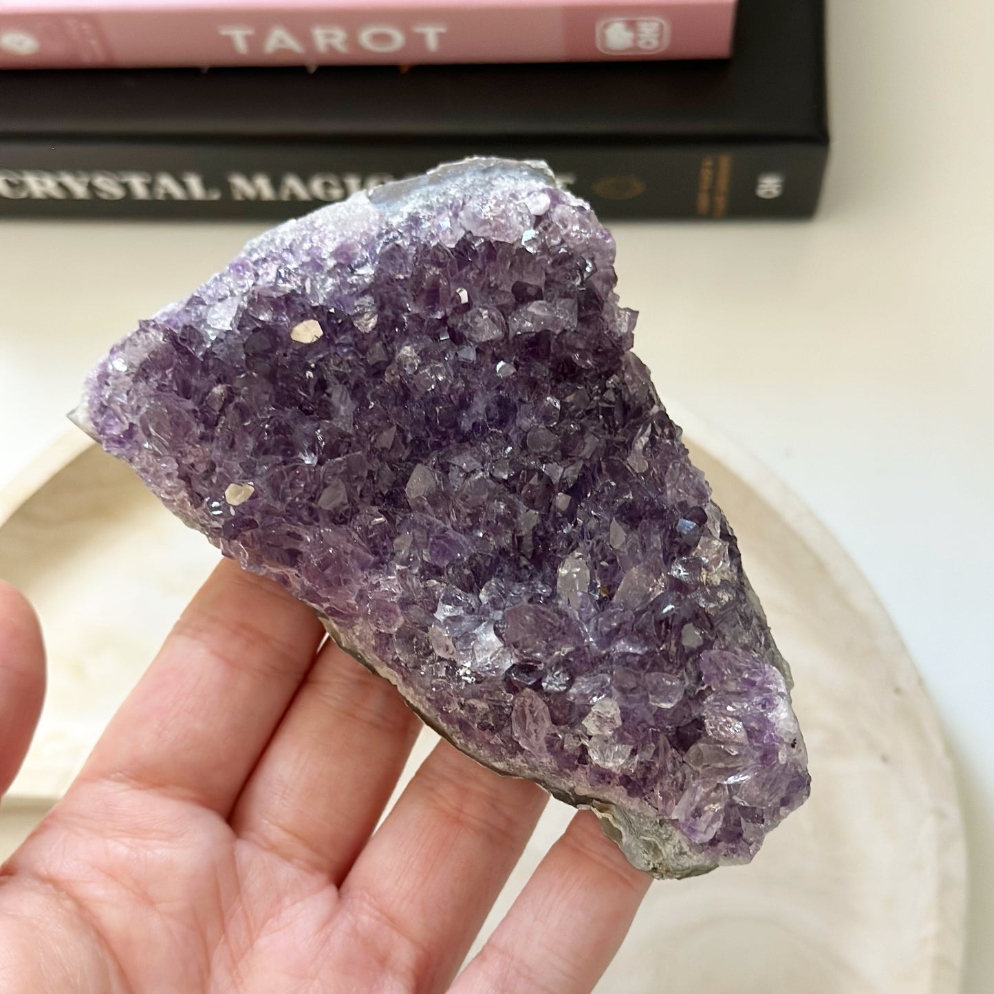 High Grade Amethyst Uruguayan Cluster