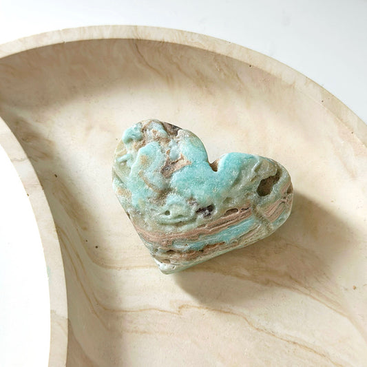 Hemimorphite Heart - 6cm