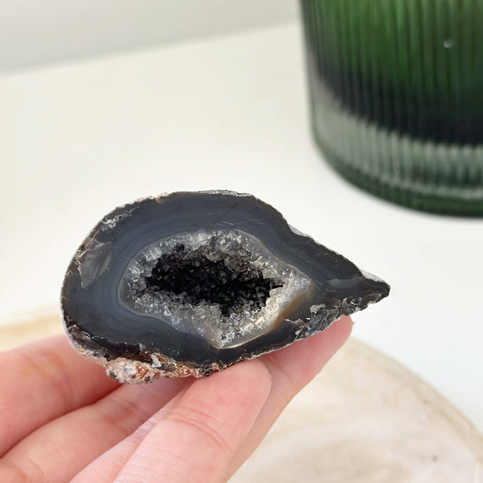 Australian Hand-Mined Natural Druzy Agate Geode