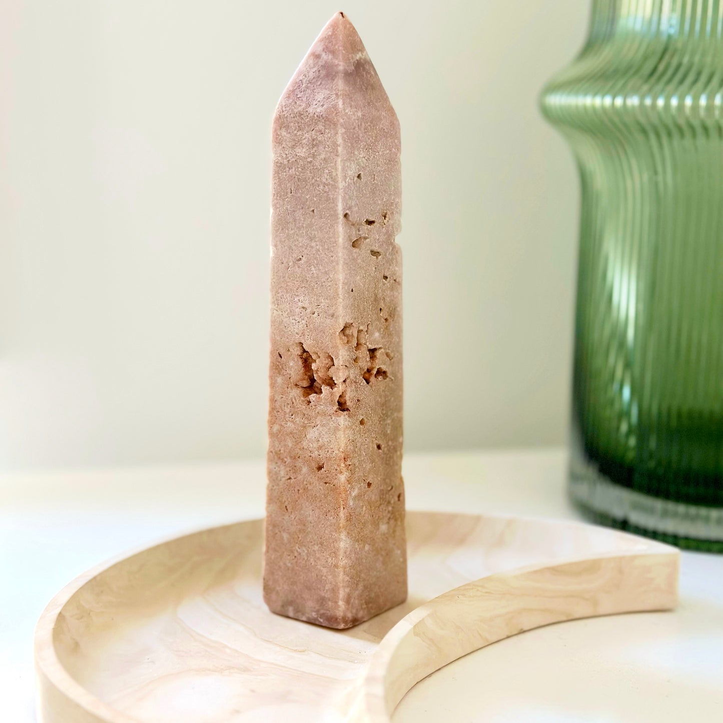 Pink Amethyst Obelisk