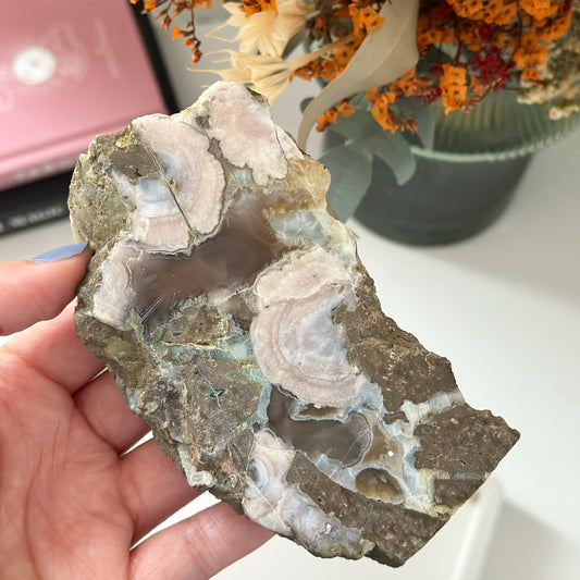 Flower Agate Slab