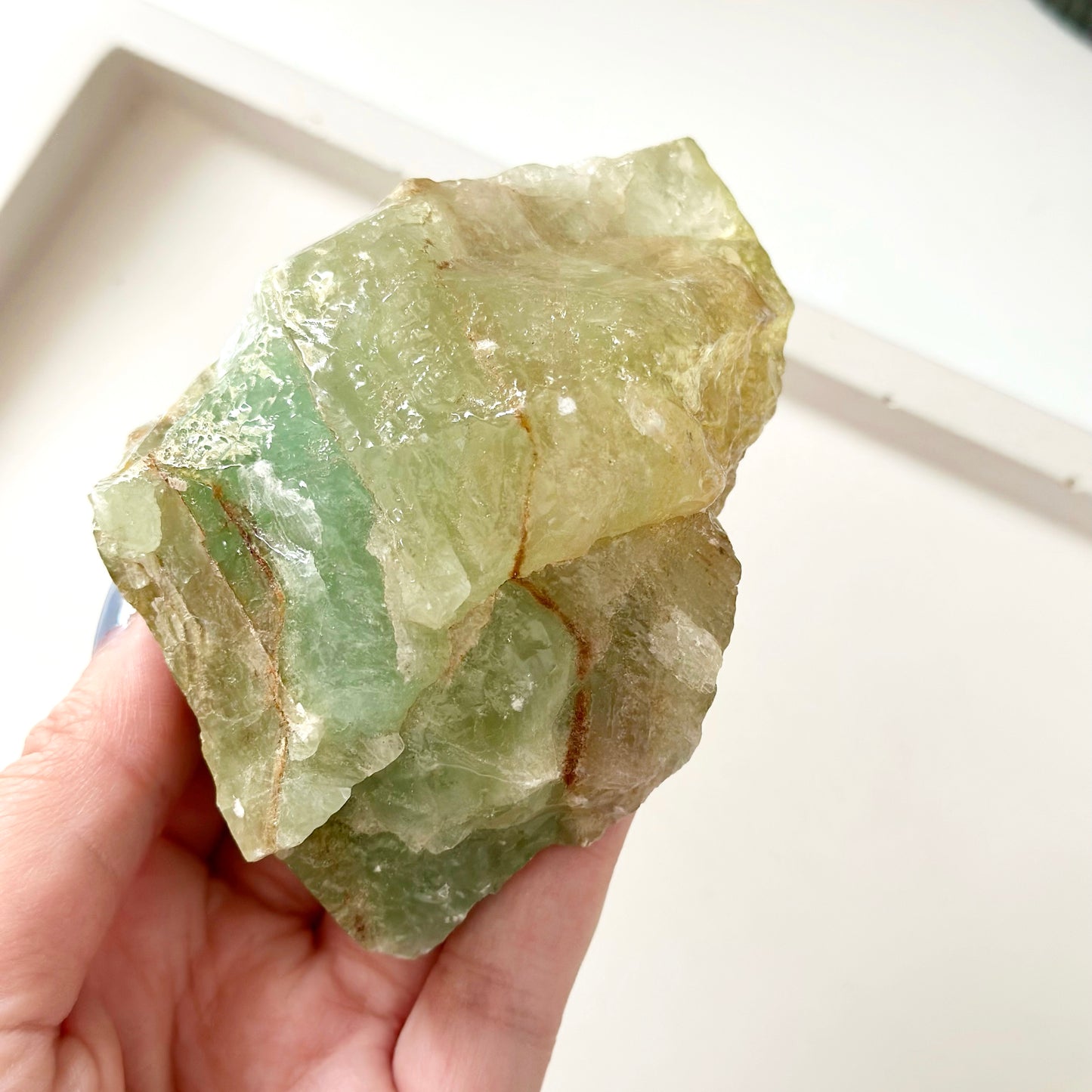 Green Calcite Rough