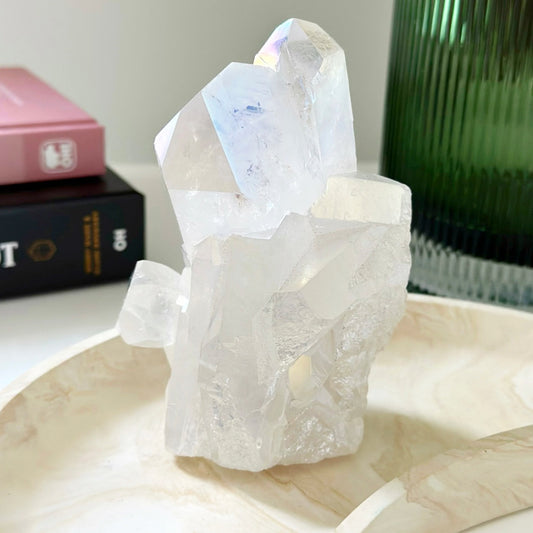 White Aura Quartz