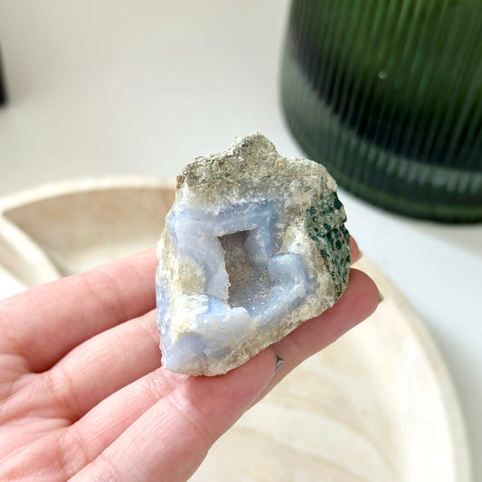 Druzy Blue Lace Agate Freeform