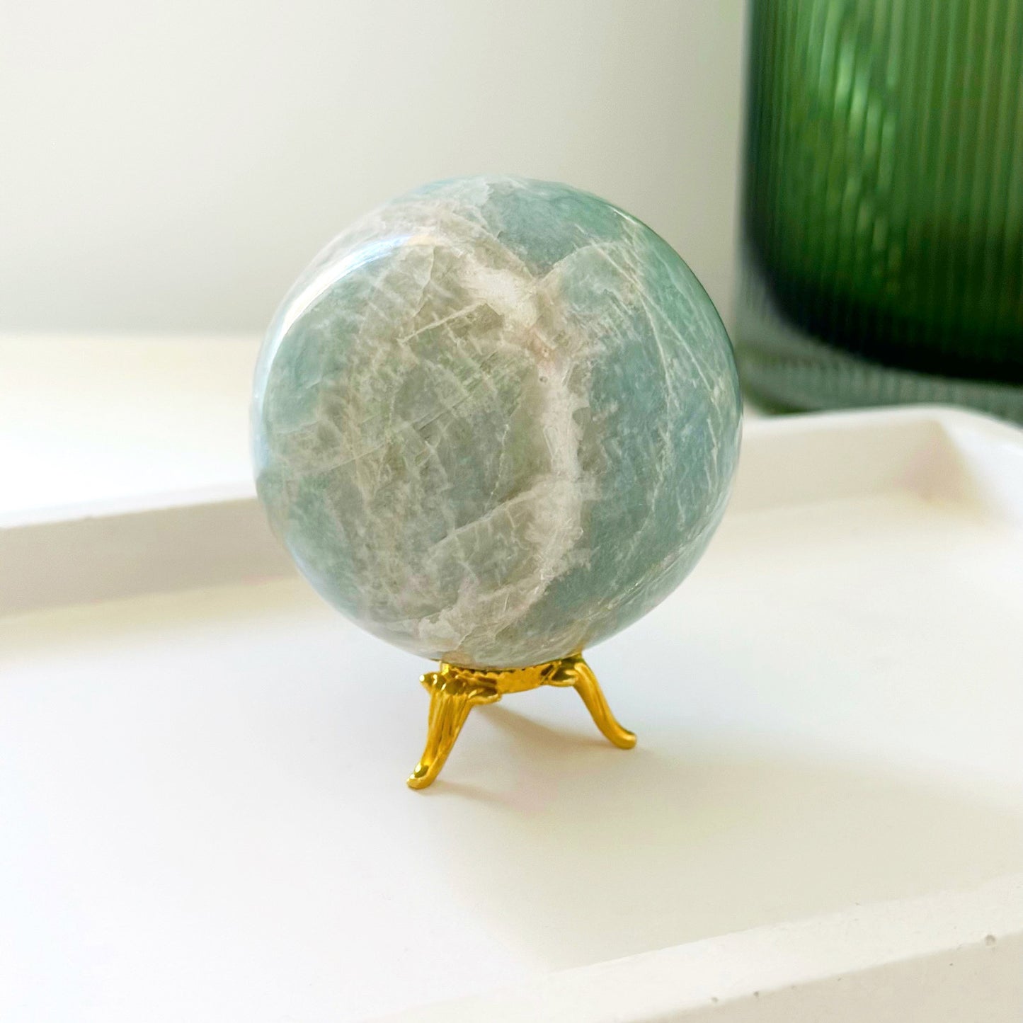 Amazonite Sphere - 386g