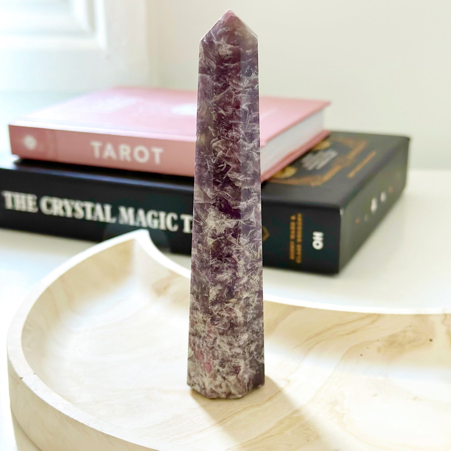 Lepidolite Tower