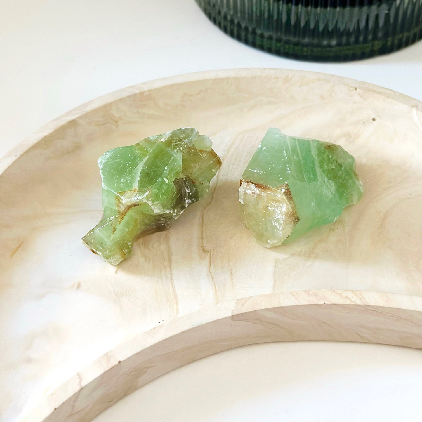 Green Calcite Rough