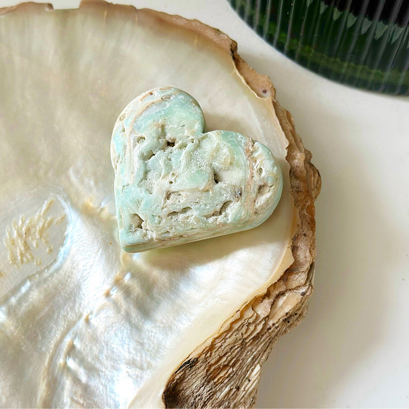 Hemimorphite Heart - 5cm