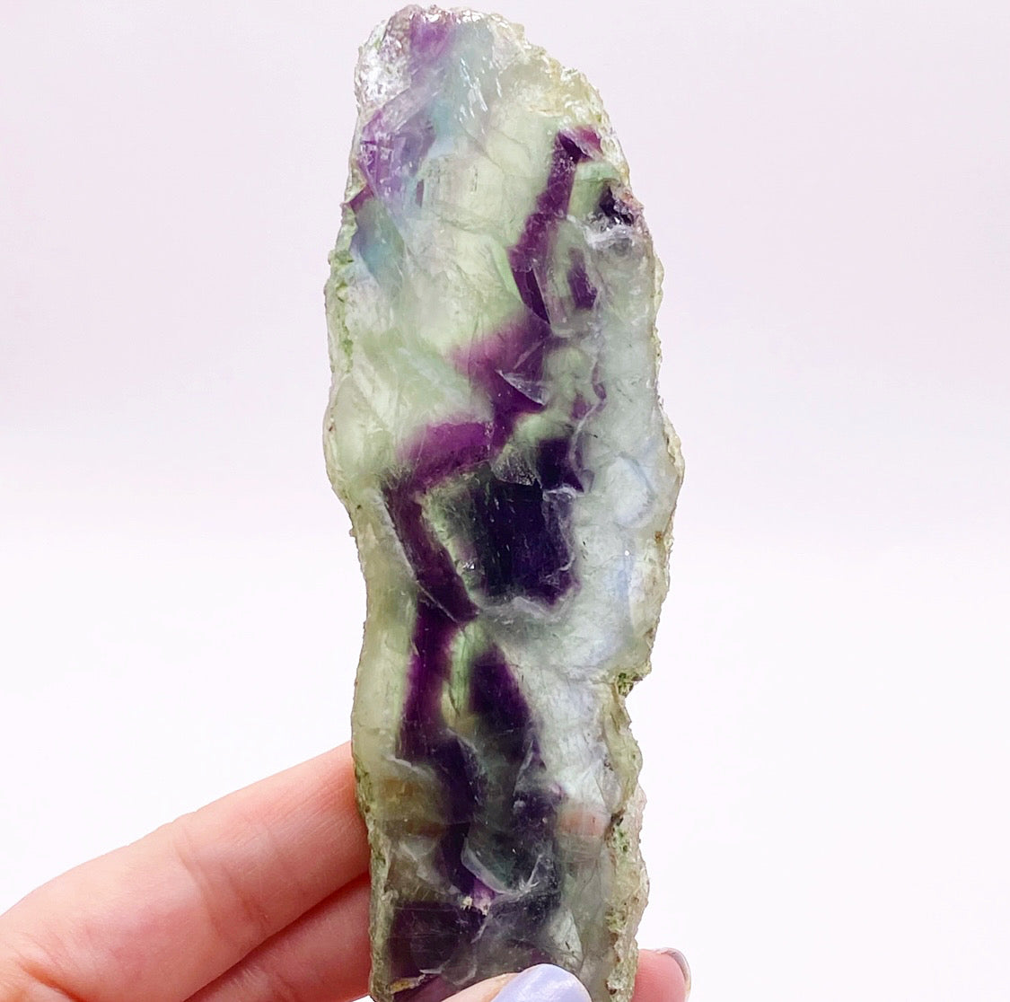 Rainbow Fluorite Slab