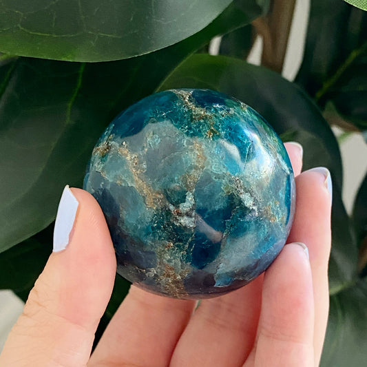 Blue Apatite Sphere - 225g