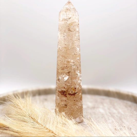 Clear Quartz - Orgonite Tower Generator