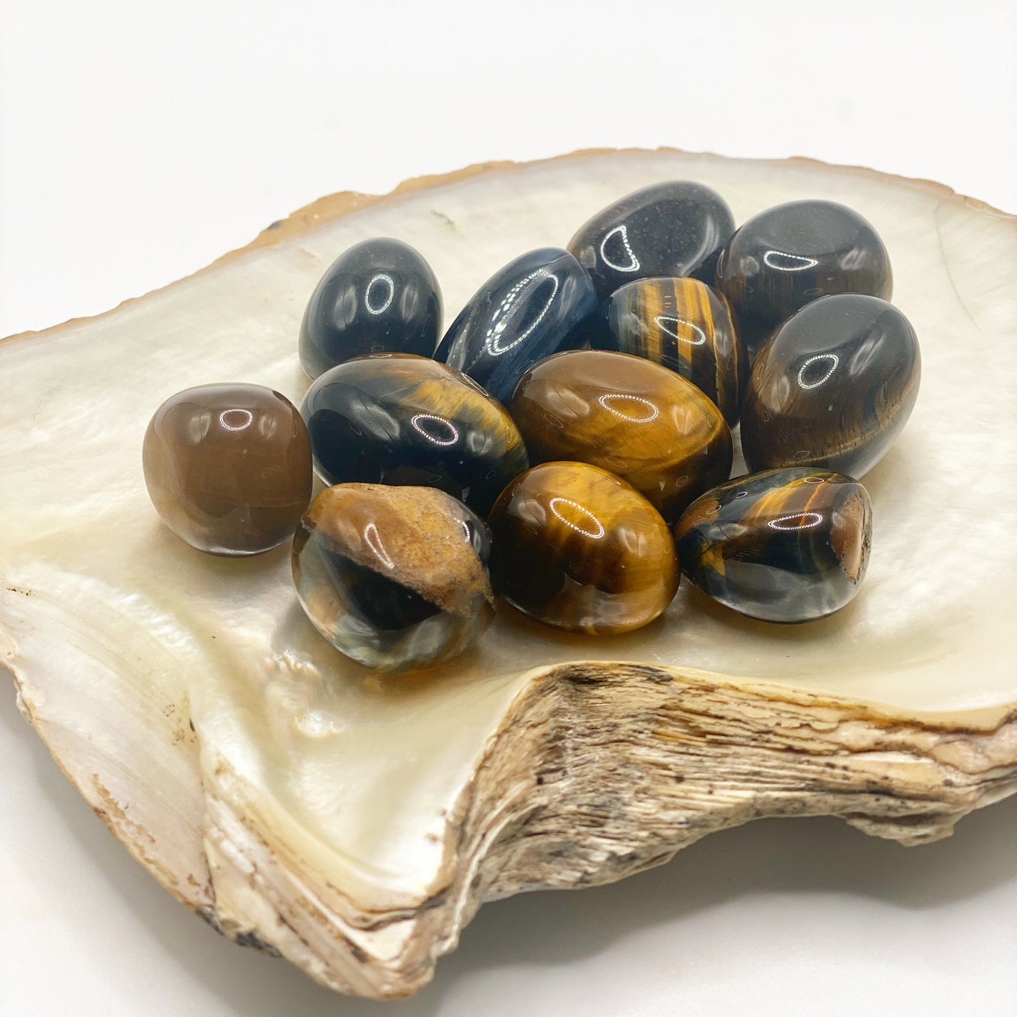 Tiger's Eye Tumbled Stone