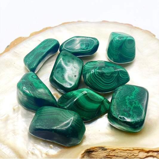 Malachite Tumbled Stone