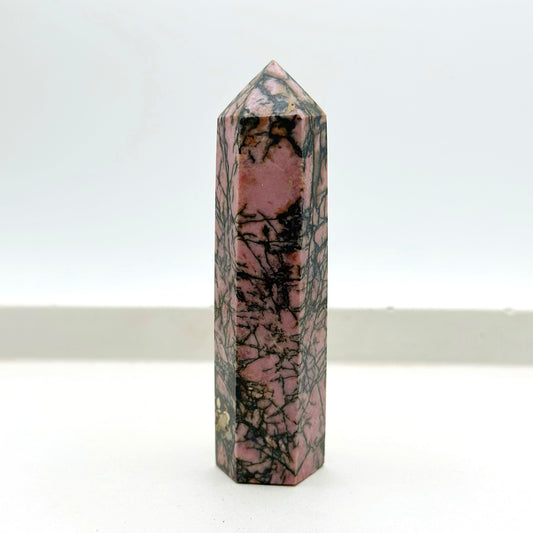 Rhodonite Tower 8.5cm