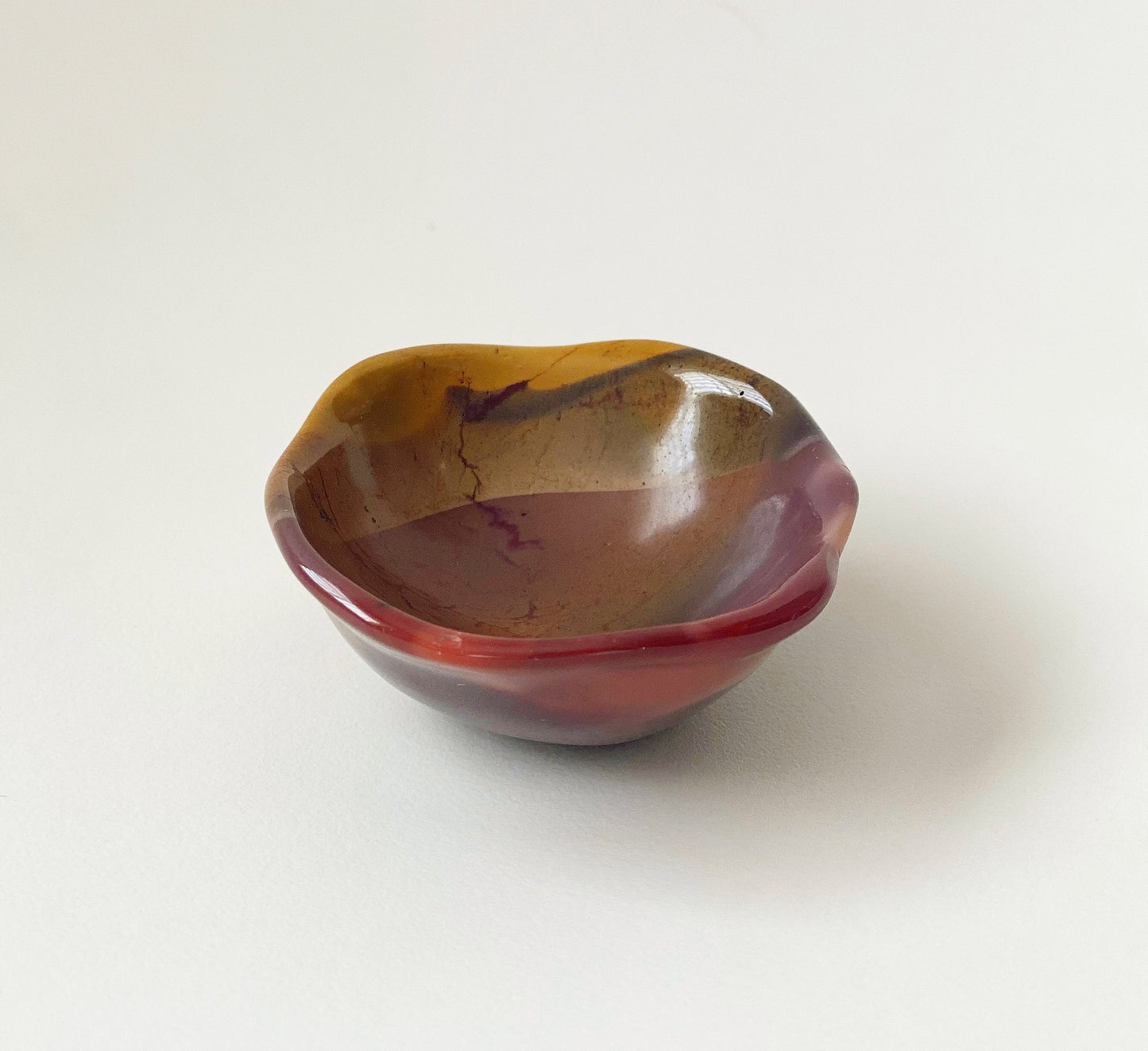 Mookaite-Meditation/Charging/Gemstone Bowl