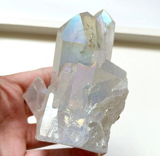 White Aura Quartz