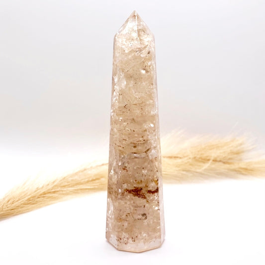 Clear Quartz - Orgonite Tower Generator