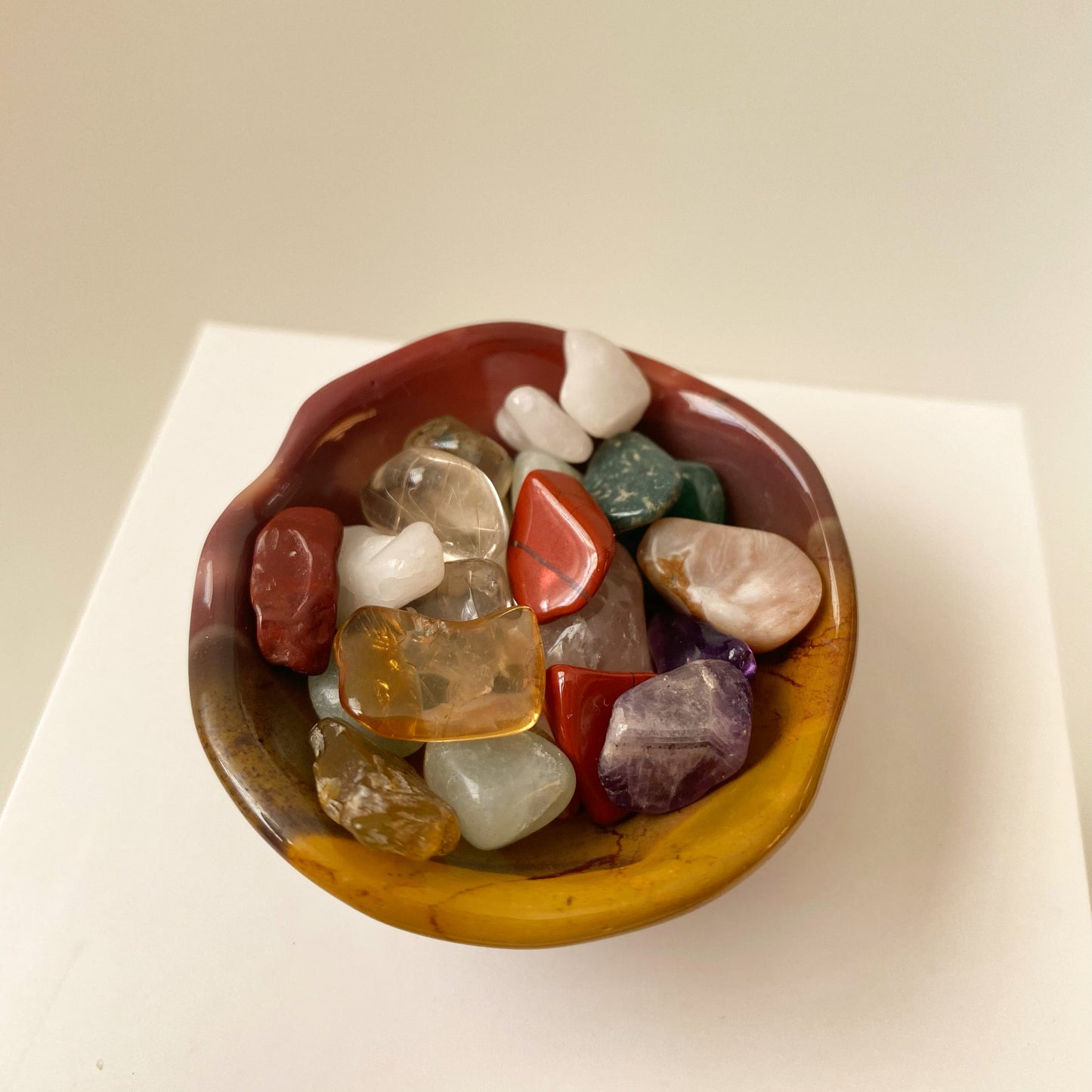 Mookaite-Meditation/Charging/Gemstone Bowl