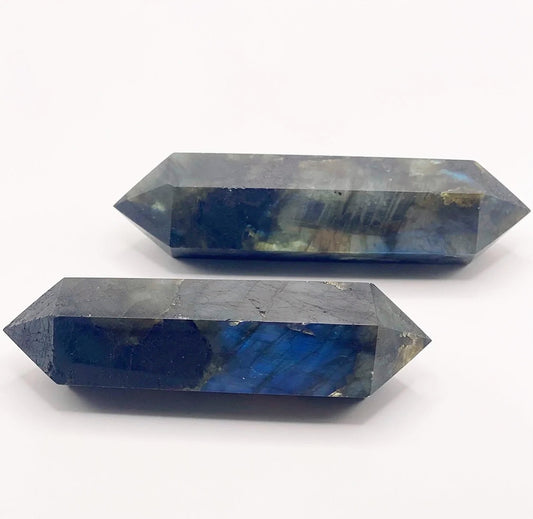 Labradorite Double Terminated Point