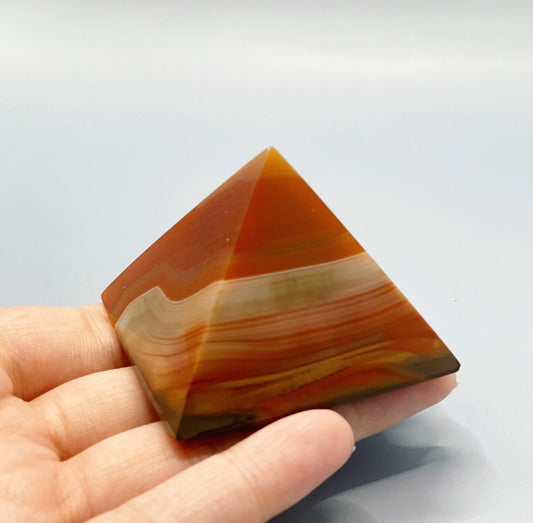 Brown Agate Pyramid