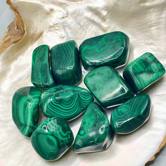 Malachite Tumbled Stone