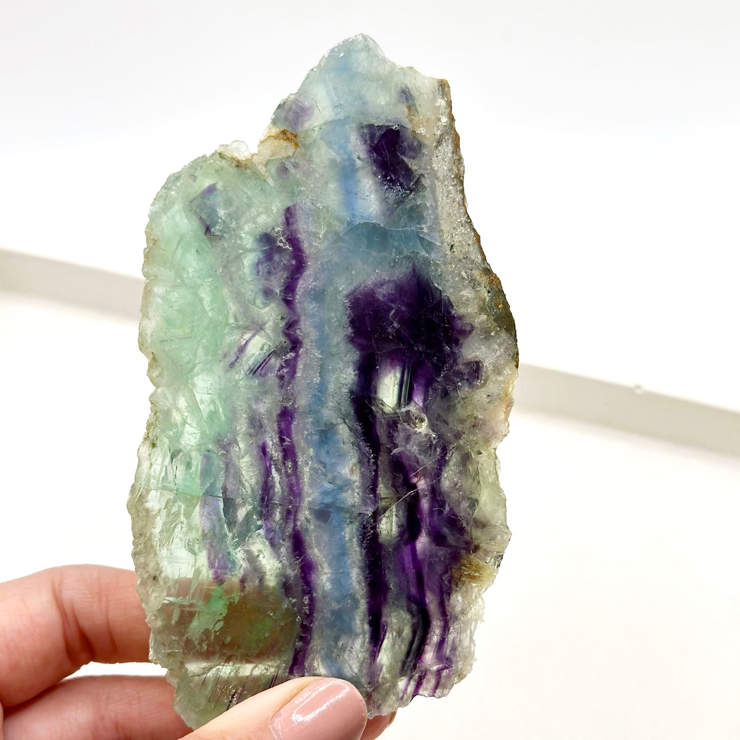 Rainbow Fluorite Slab