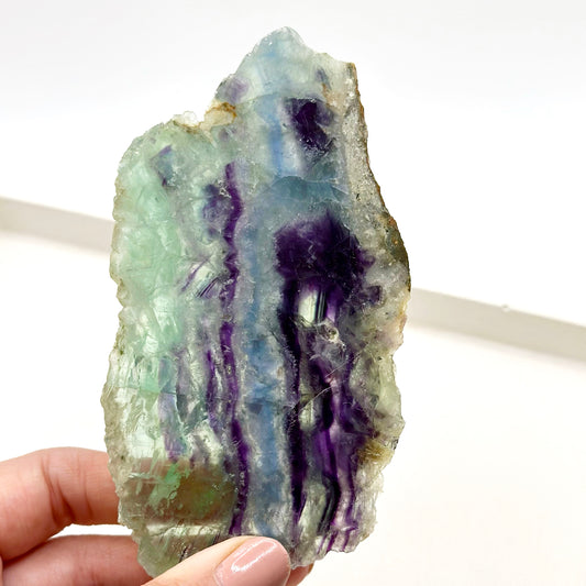 Rainbow Fluorite Slab