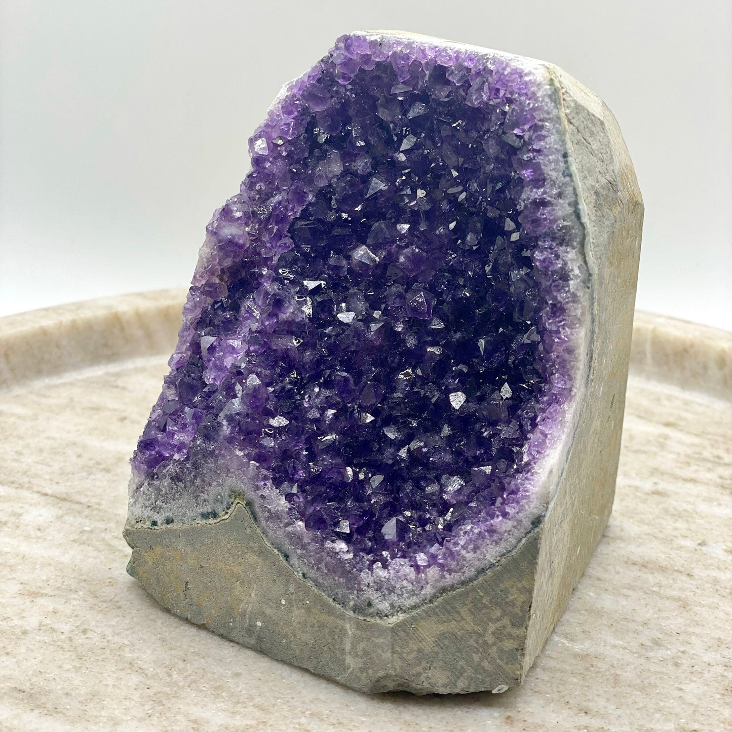 Amethyst Standing Cluster