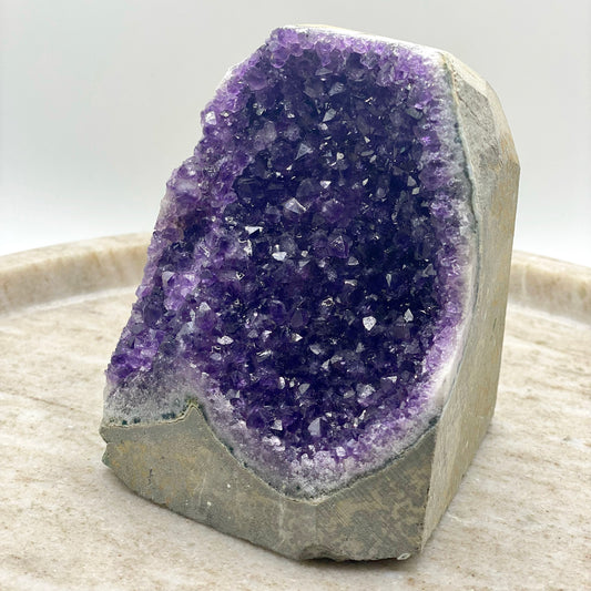 Amethyst Standing Cluster