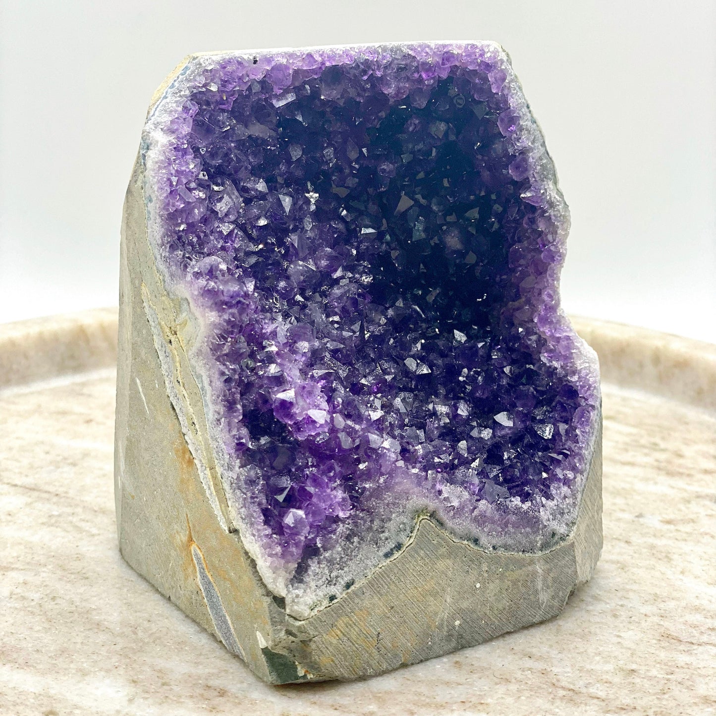 Amethyst Standing Cluster